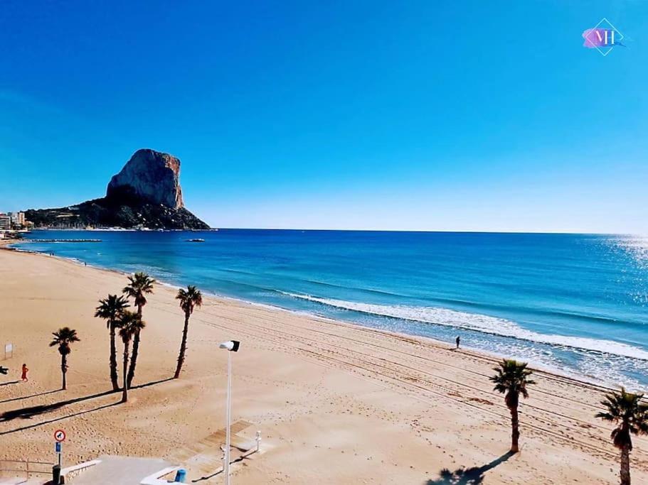 Calpe - Super Primera Linea De Playa - 3 Dormitorios Kültér fotó